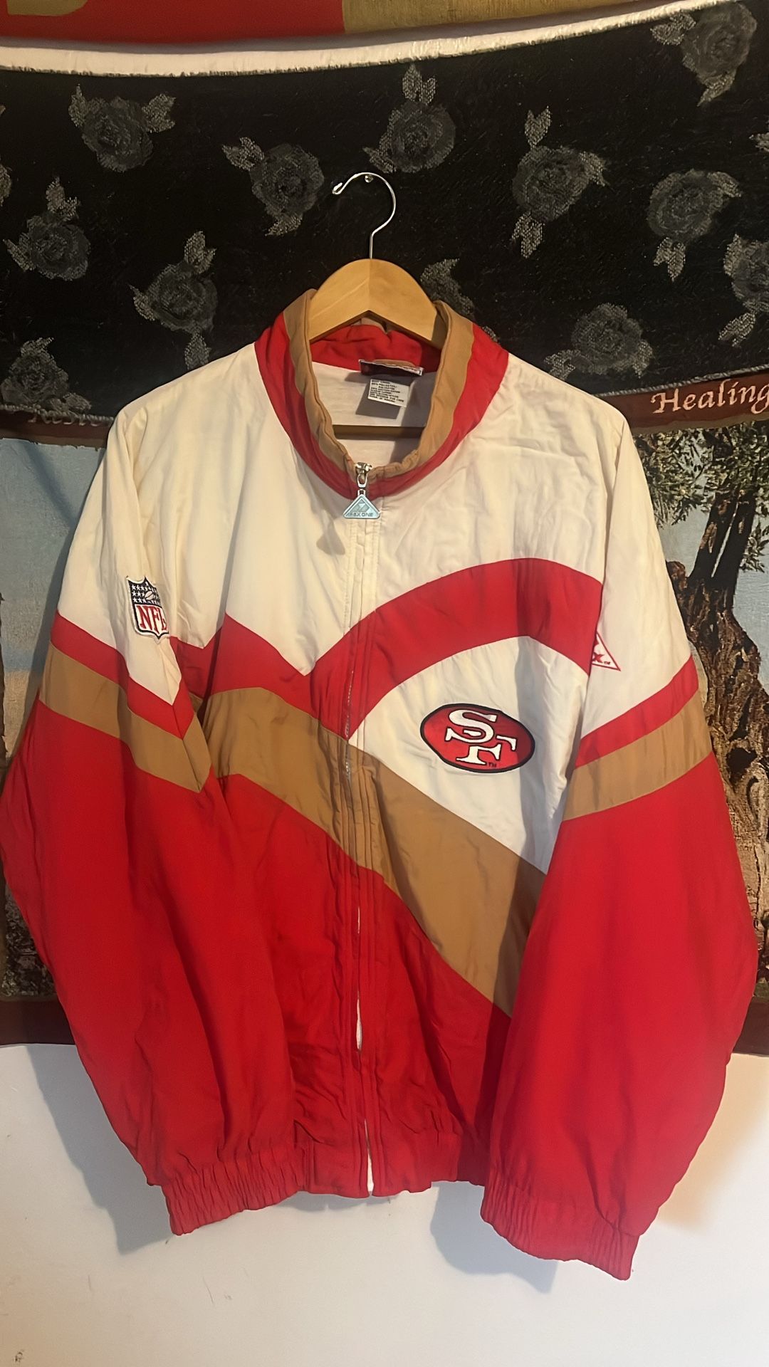80s Apex One 49ers Jacket Size XL