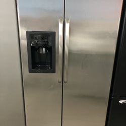 Stainless Side By Side Refrigerator 