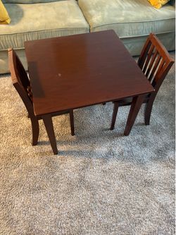 Table and two chair set
