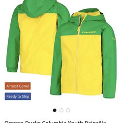 Oregon Ducks Columbia Youth Hoodie Jacket