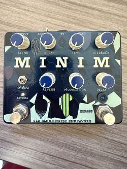 Minim OBE Delay / Reverb Pedal