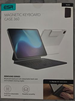 ESR for iPad Air 13 Inch Case Keyboard M4/M3/M2 (2026/2025/2024),