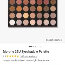 Brand New Morphe 35U Eyeshadow Palette 