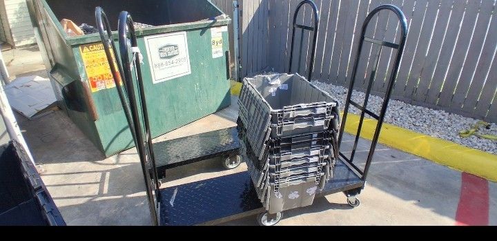 Commercial Uline U-Boats – Great for Warehouse & Retail (Winchester)