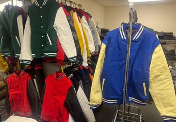 Bulk lot of 40 varsity jackets