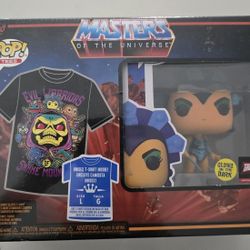 Funko Pop & Tee Evil-Lyn #86 GITD TargetCon 2022 Masters Universe L Sealed