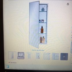 Bathroom Medicine cabinet 16x36