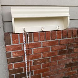 Hanging Shelf With Three Hooks