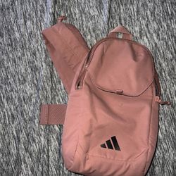Adidas Rose Gold Crossbody Bag With Phone Pocket 