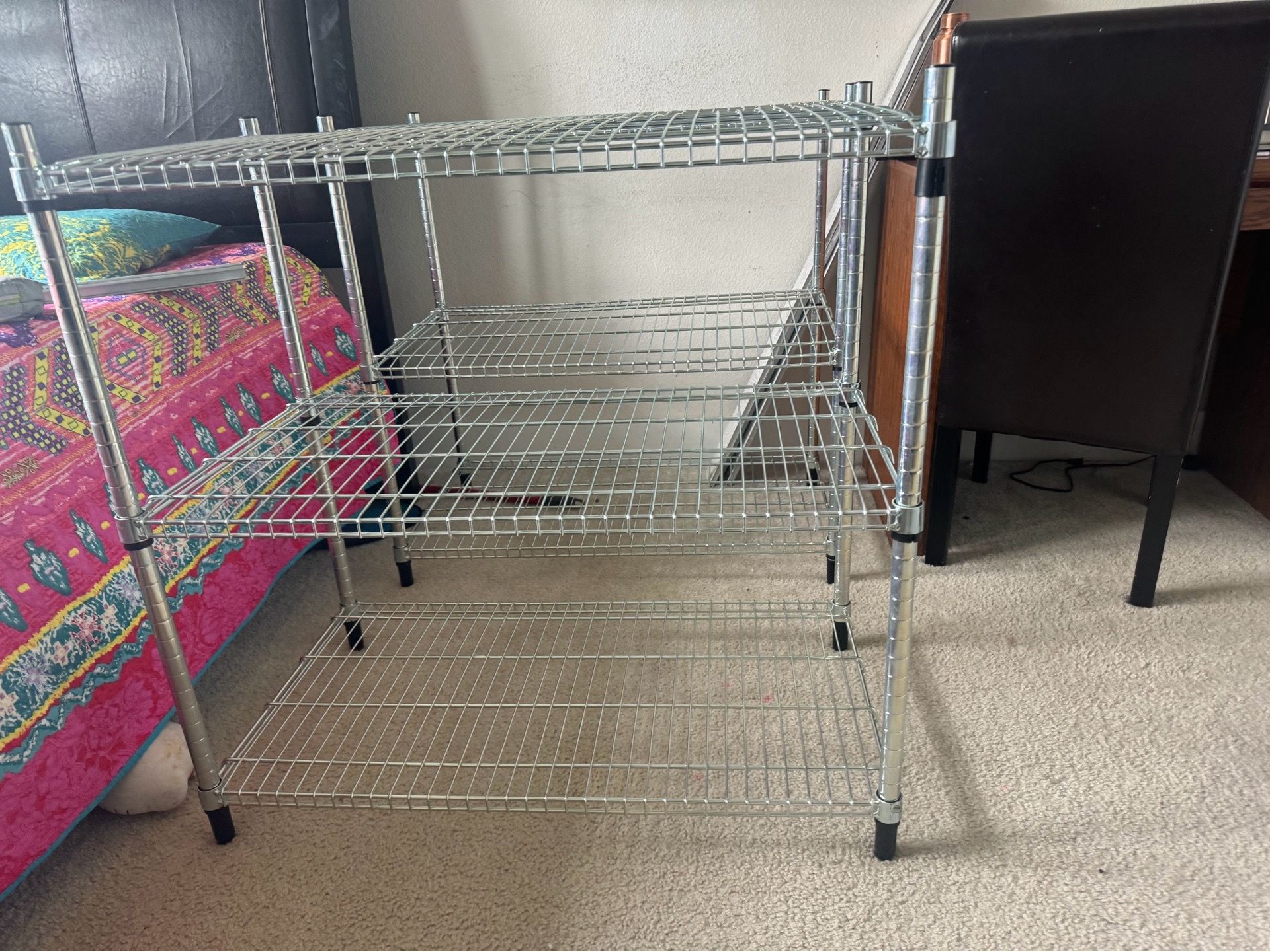 Storage shelves