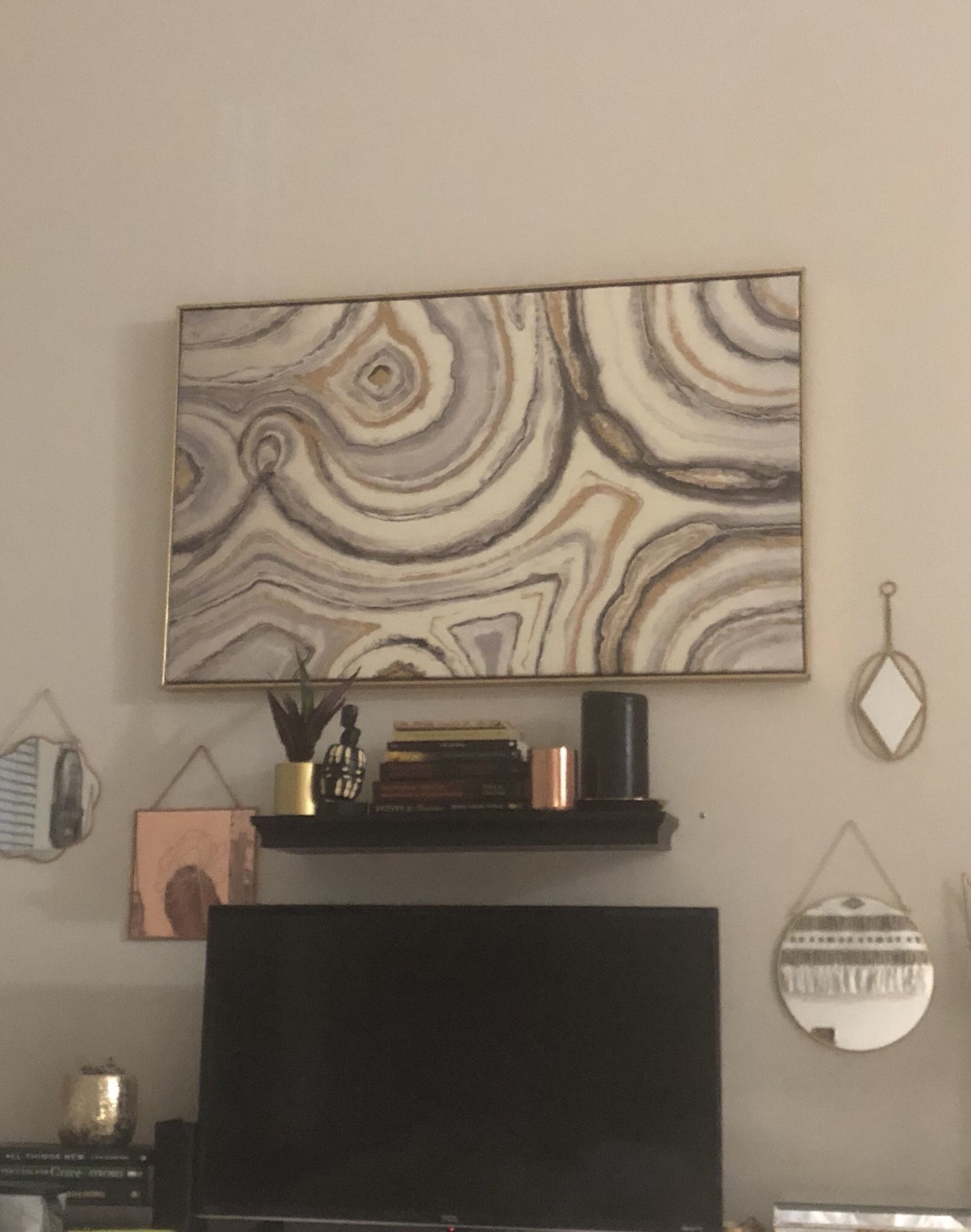 Marble wall art