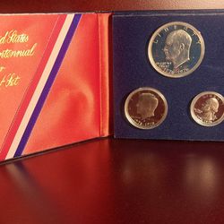 1(contact info removed) Bicentennial Silver Proof Set 