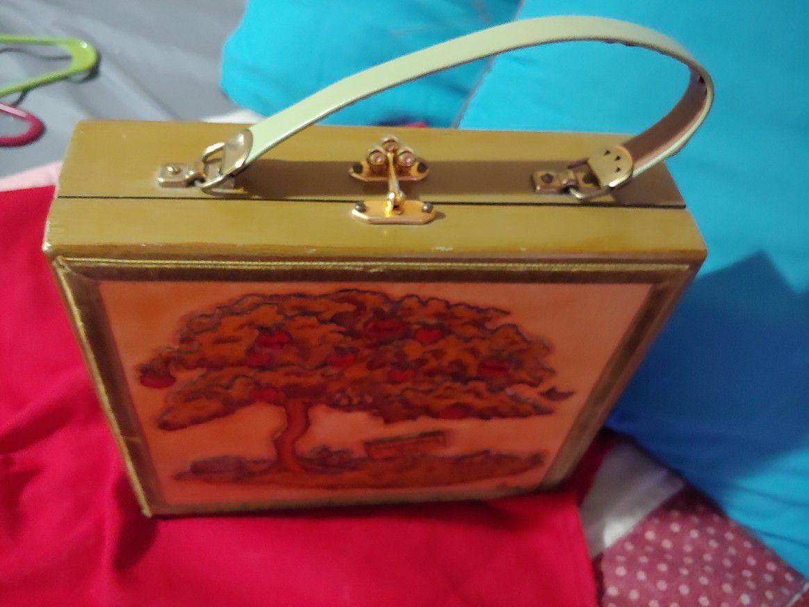 Beautiful antique box purse..