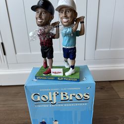 Stephen curry  and klay Thompson  golf Bros Bobblehead