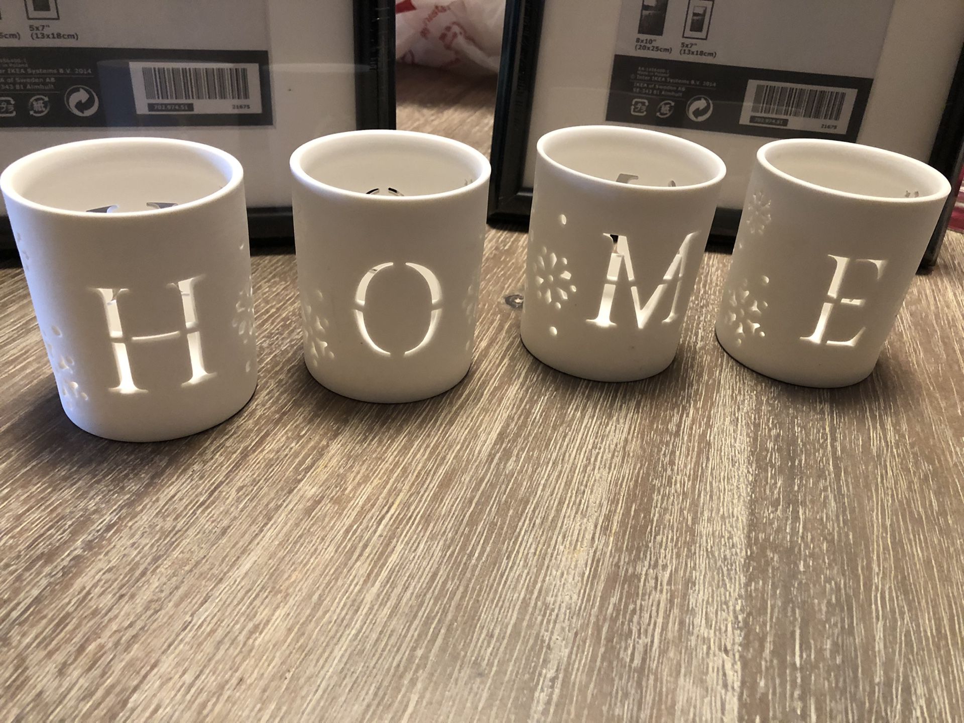 Small candle holders