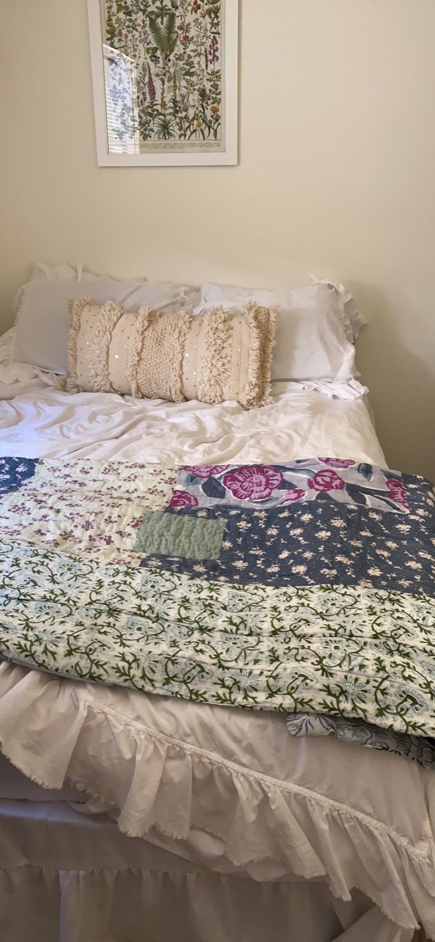 Mattress Firm Memory Foam Bed (queen) And Bed Frame (no box Spring Needed)