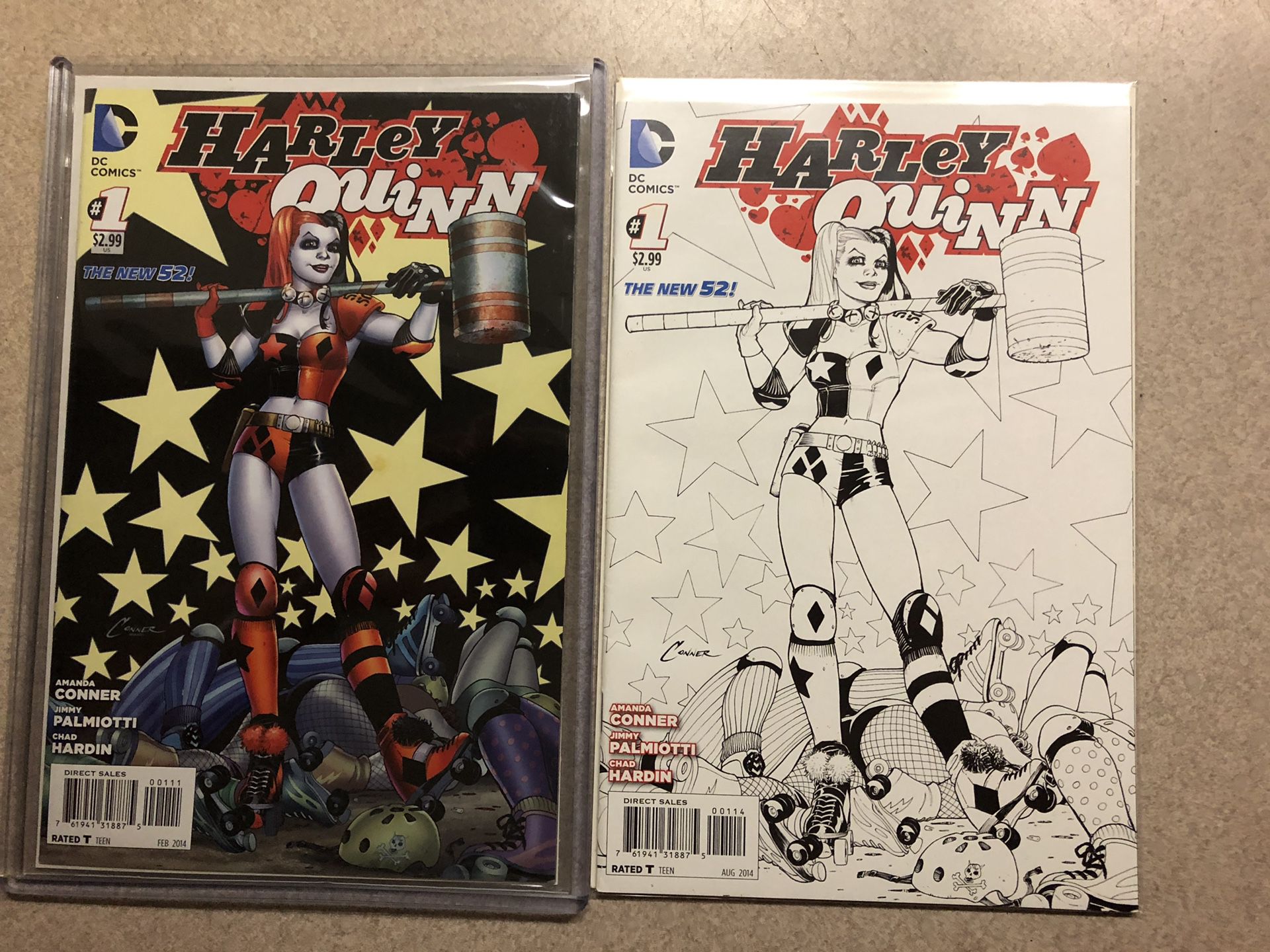 Full run of both series Harley Quinn DC New52 and Batman Adventures