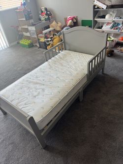 Toddler Bed & Mattress