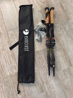 Evocrest Trekking Poles with Carry Bag