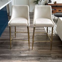 Beige bar Stools 