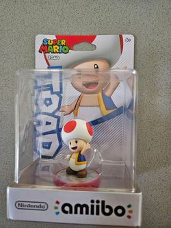 Nintendo Super Mario Series Toad Amiibo