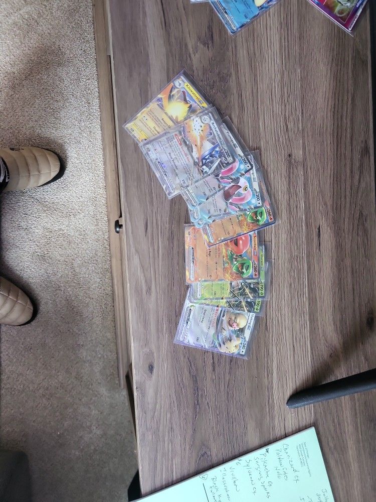 Pokémon Extra Surging Sparks EX Cards