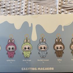 Monsters Labubu Blind Box From Exciting Macaron Set
