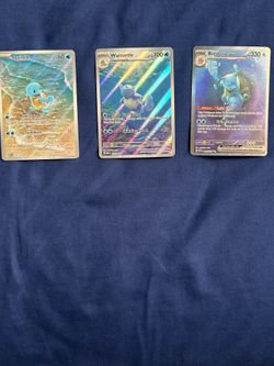Pokémon cards and sleeves