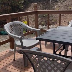 Chairs and small end table