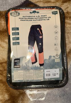 Solidur Chainsaw Protective Pants Chaps 36/39 High Visibility