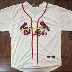 St. Louis Cardinals Alternate Cream Jersey Adult XL NWT