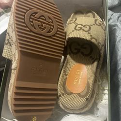 Gucci Slides (never Worn) 