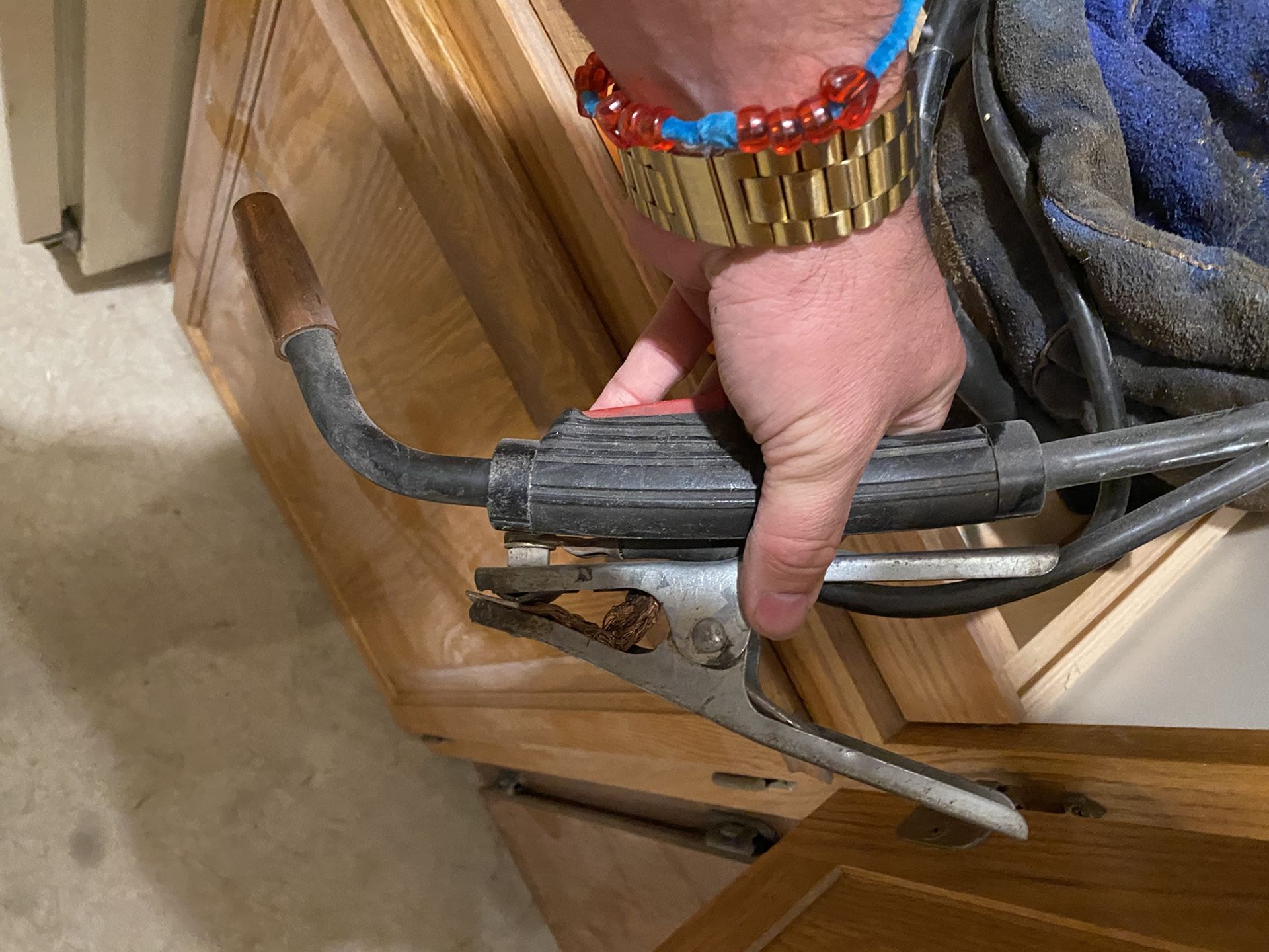 Lincoln weld pak 175hd nascar addition with gas set up mig wire feed