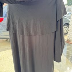 Black Hooded Robe Adult