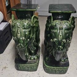 Ceramic Elephants 