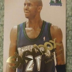 2003-04 2004 Kevin Garnett Skybox Autographics Minnesota Timberwolves MVP #25 Forward Basketball Card Collectible Sports NBA