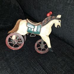 Vintage Miniature Wooden Horse
