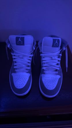 Jordan 1s grey and white