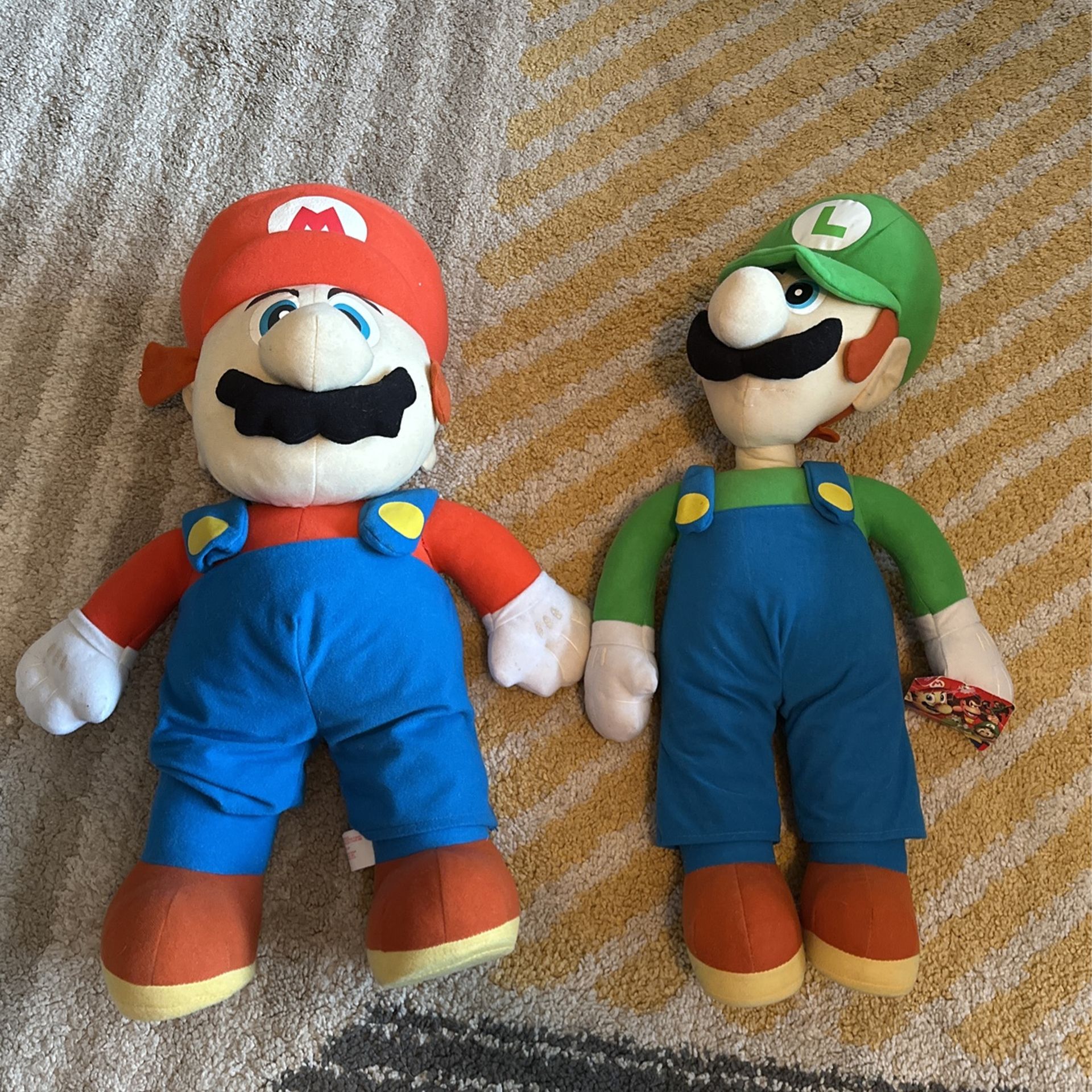 Mario And Luigi Plush