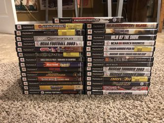 PlayStation 2 ps2 games game lot