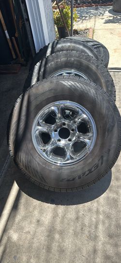 Chrome  American racing rims 15