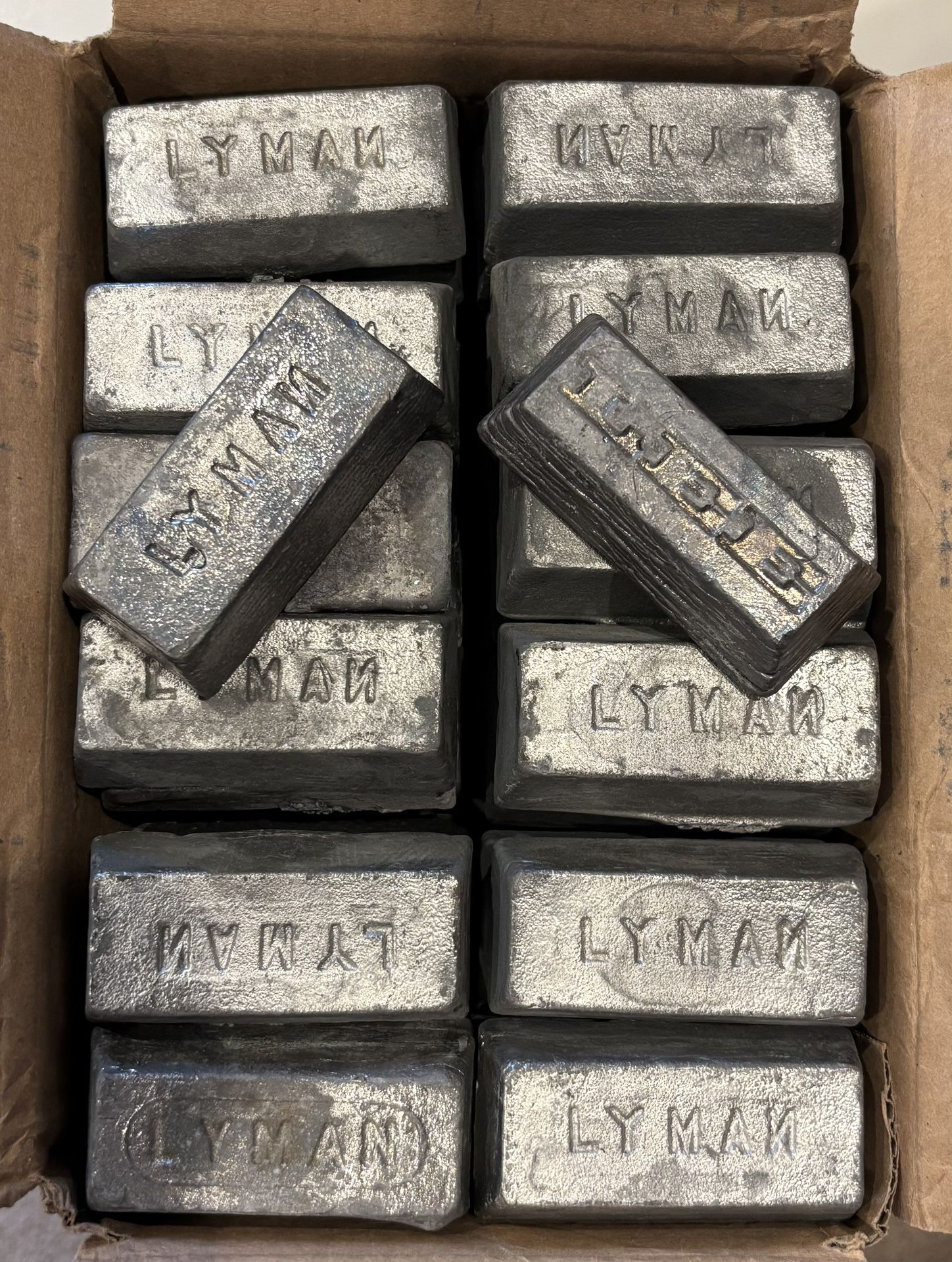 Lead Ingots 50¢ each