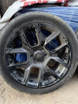 22” OEM Ram 1500 Wheels/Tires – Set of 4