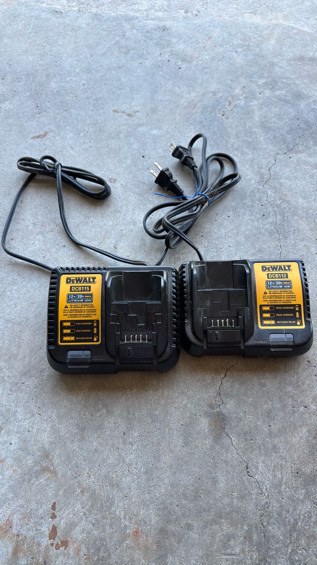 DeWalt Chargers