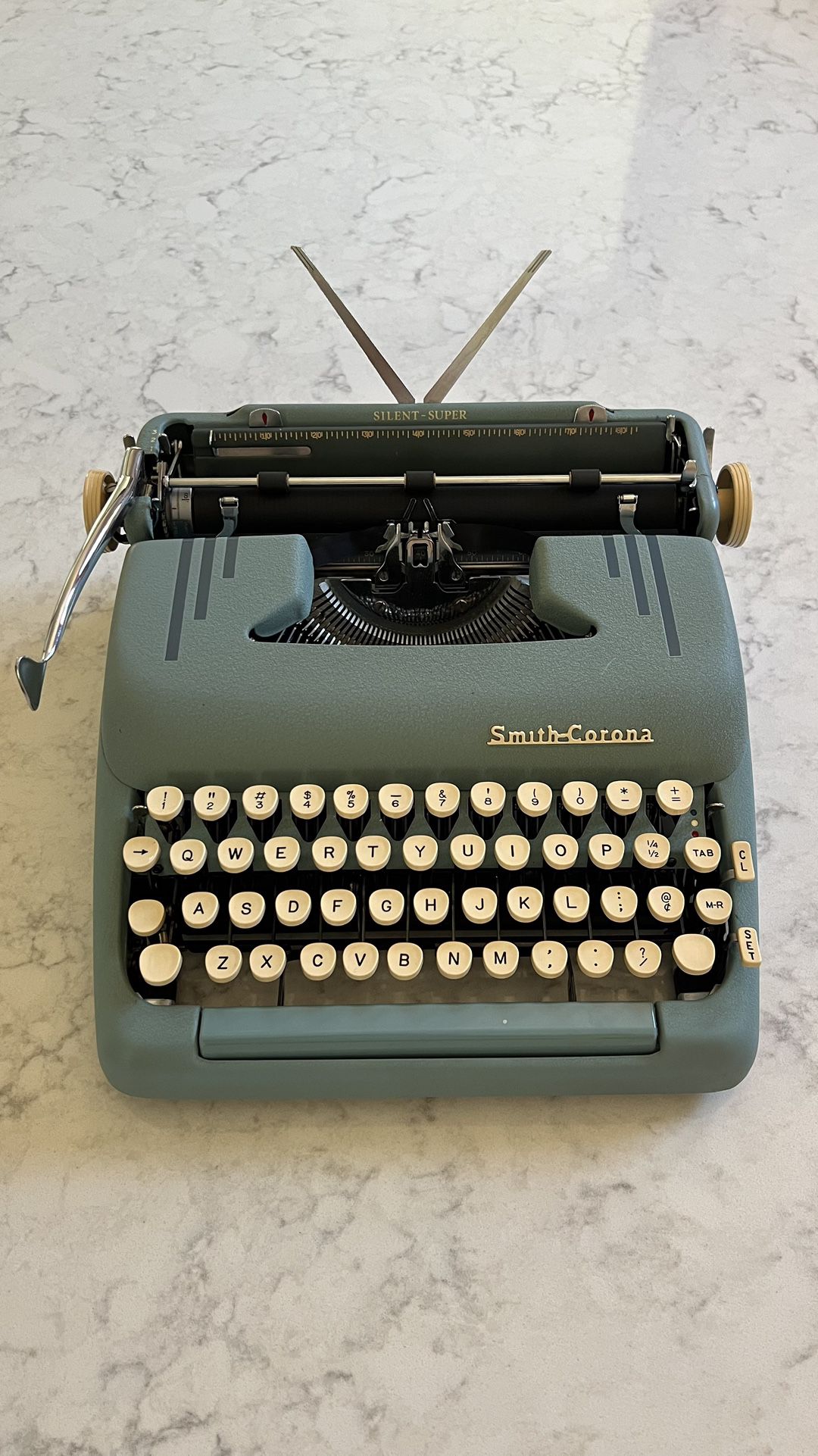 1956 Smith-Corona Silent Super Typewriter