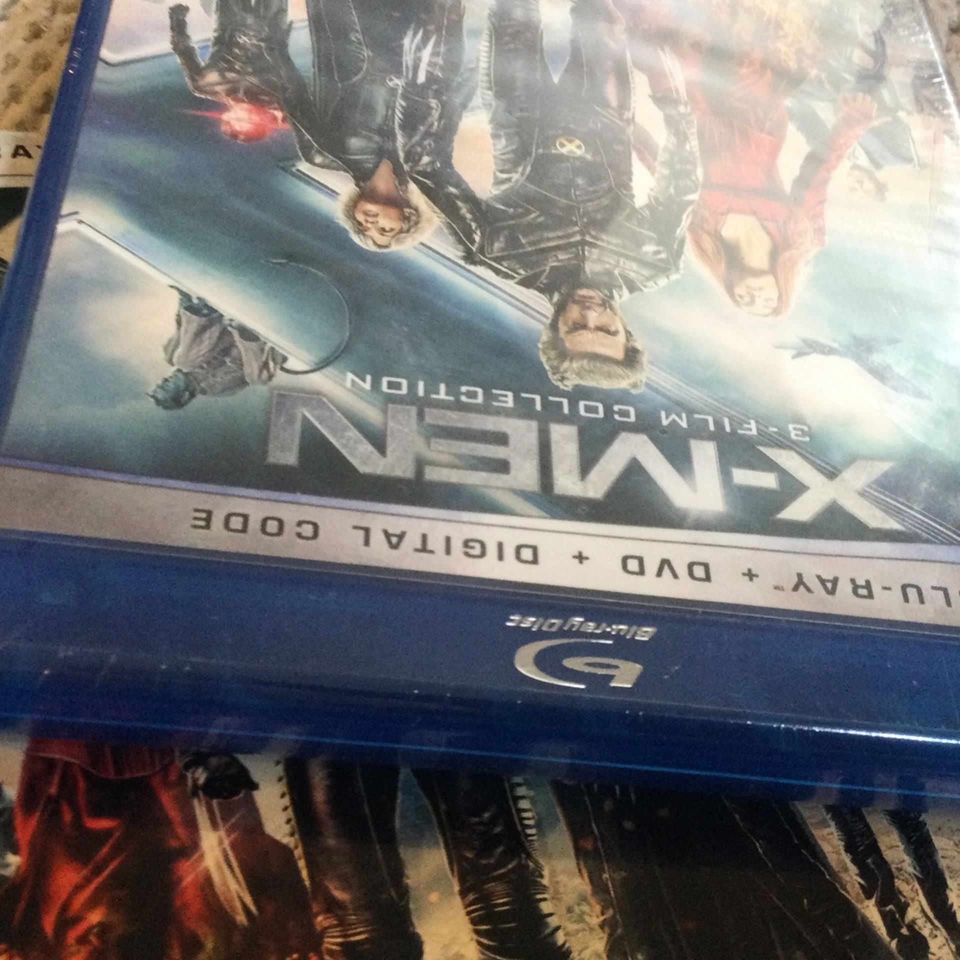 Blu-Ray + DVD + Digital Code X-Men 3 Film Collection XMen/E-Men