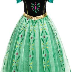 Frozen - Ana Green Costume Dress