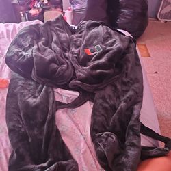 Dark Olive Green Mens Robe