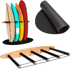 Hang 11 Vertical Surfboard Rack - Surf Racks for Wall (5 arms / 4-5 boards)