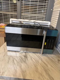 3 in 1 Stainless steel over-range convection microwave oven